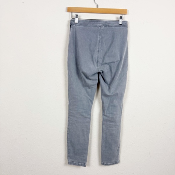 Sezane Clara Trousers Gray Denim Pants Size 34 - Picture 6 of 6